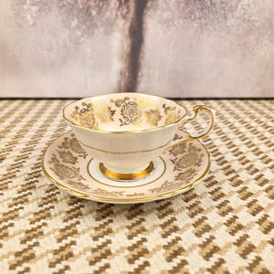 Rare Paragon  Bone China Teacup and Saucer Set – Fine English Porcelain Collectible
