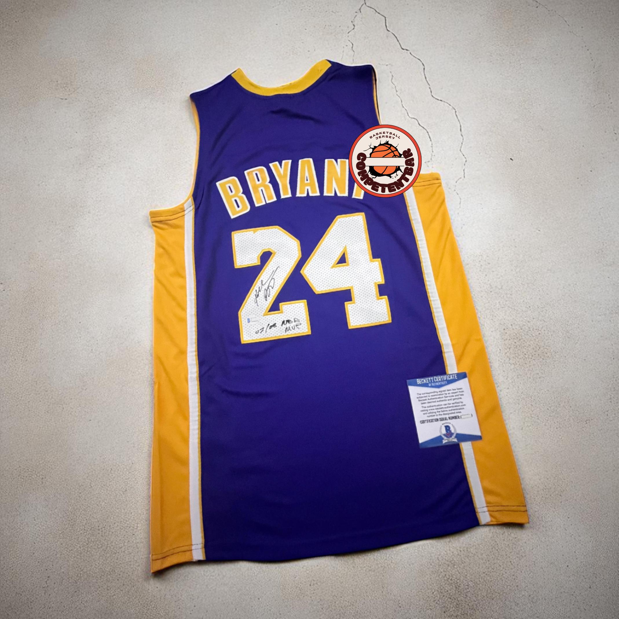 kobe bryant basketball jersey for sale