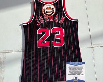 Signed Jordan 23 Jersey with COA