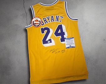 Signed Bryant 24 Jersey with BAS