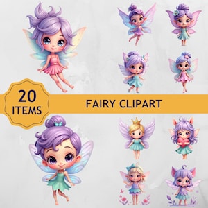Fairy Clipart Digital Prinable