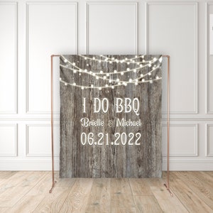 I Do BBQ Sign, Rustic Engagement Party, Bridal Shower, Country Wedding, Barn Wedding, Wood Sign