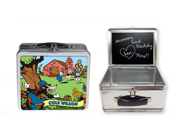 custom tin lunch box