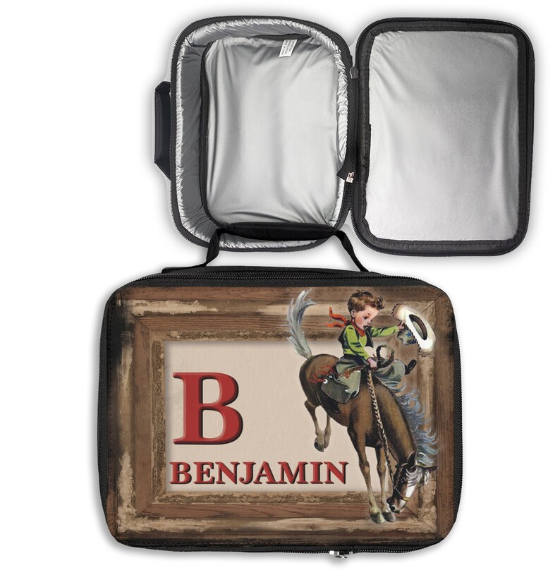 Cowboy Lunch Box Horse Gift Box Western Lunch Box Gifts for Etsy