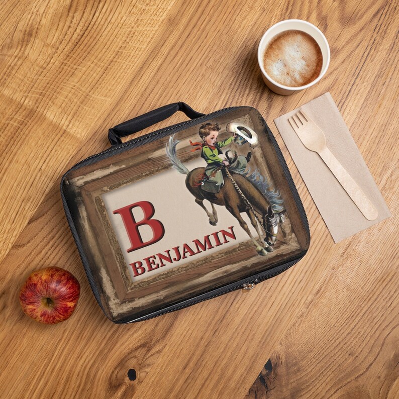 Cowboy Lunch Box Horse Gift Box Western Lunch Box Gifts for Etsy