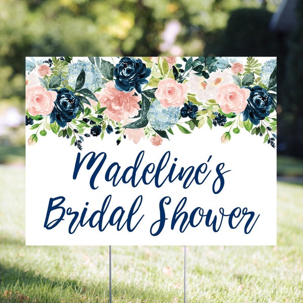 Bridal Shower Yard Signs Etsy
