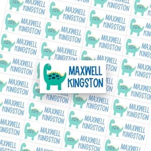 Kids Back To School Stickers School Supply Labels Personalized Book Labels Name Sticker Custom Teacher Classroom Labels - Set of 40