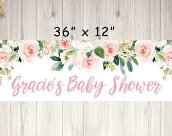 Baby Shower Banner Etsy Baby Shower Banner Etsy