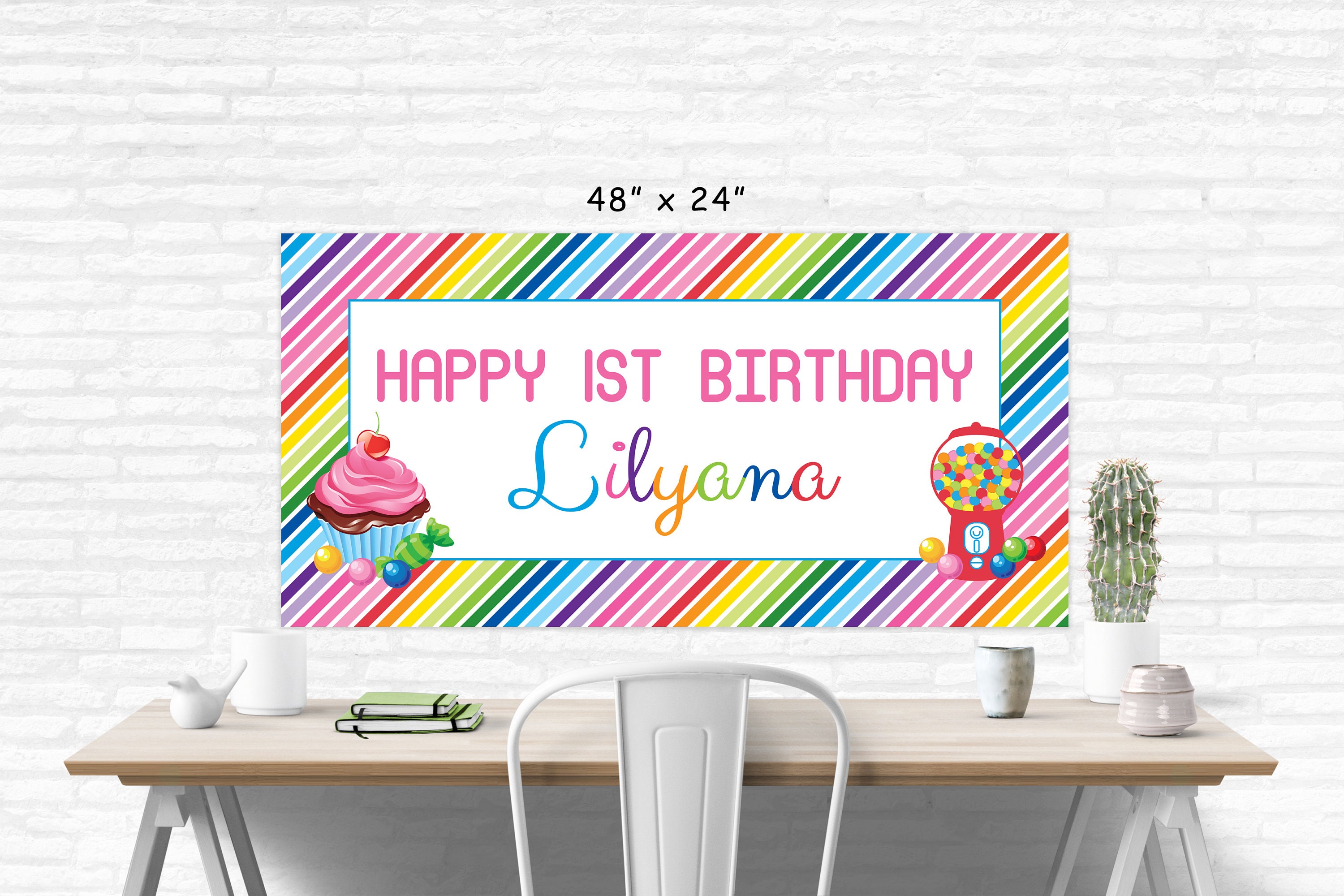 Birthday Banner Sweet Shoppe