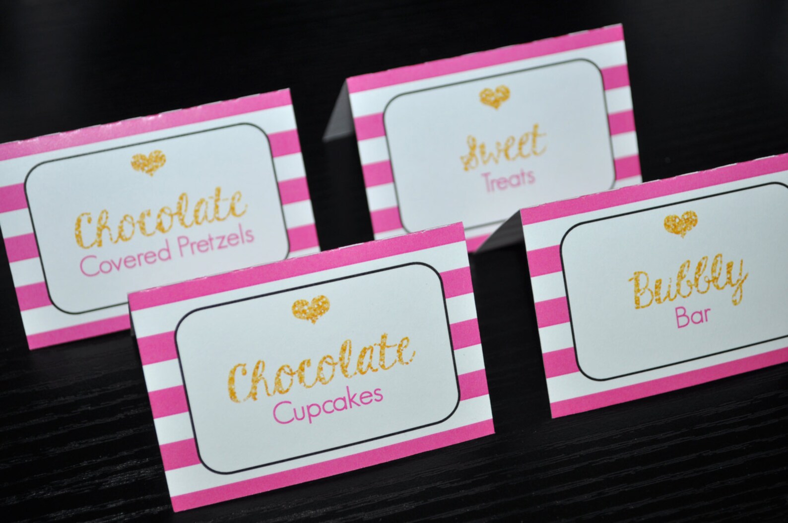 Food Label Cards Buffet Cards Candy Labels Place Cards Etsy