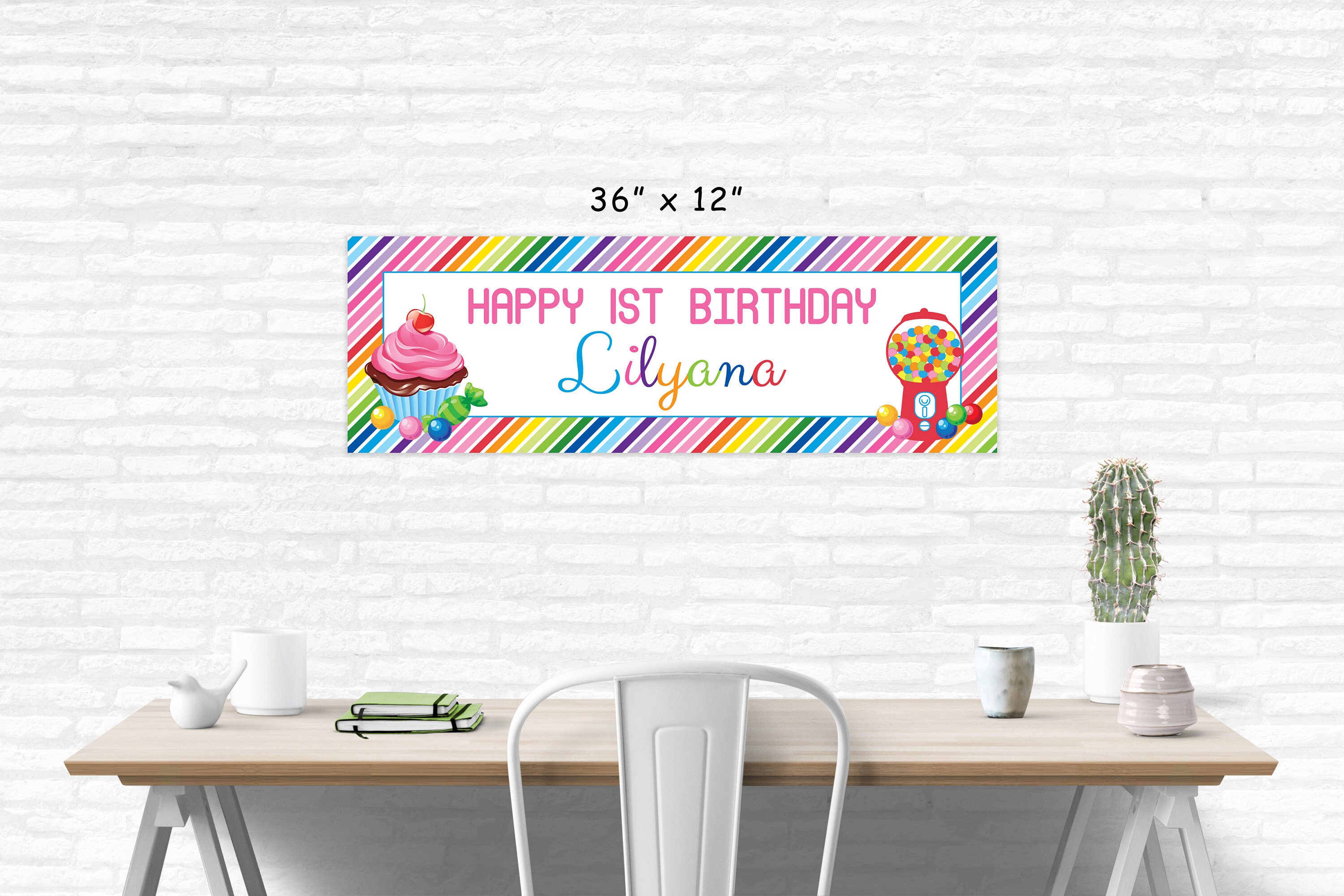 Birthday Banner Sweet Shoppe