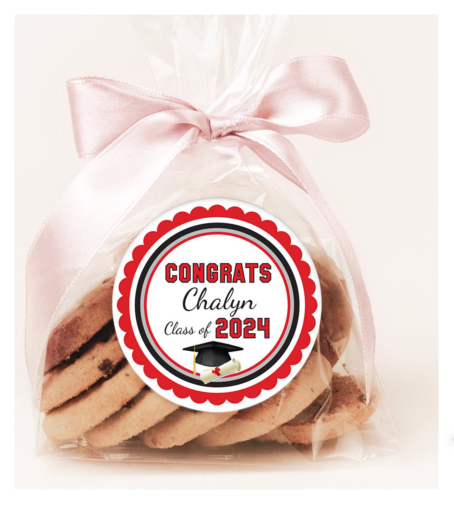 Graduation Party Favors Stickers Class of 2026 Congrats Grad ...