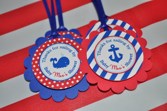 nautical party favors for baby shower