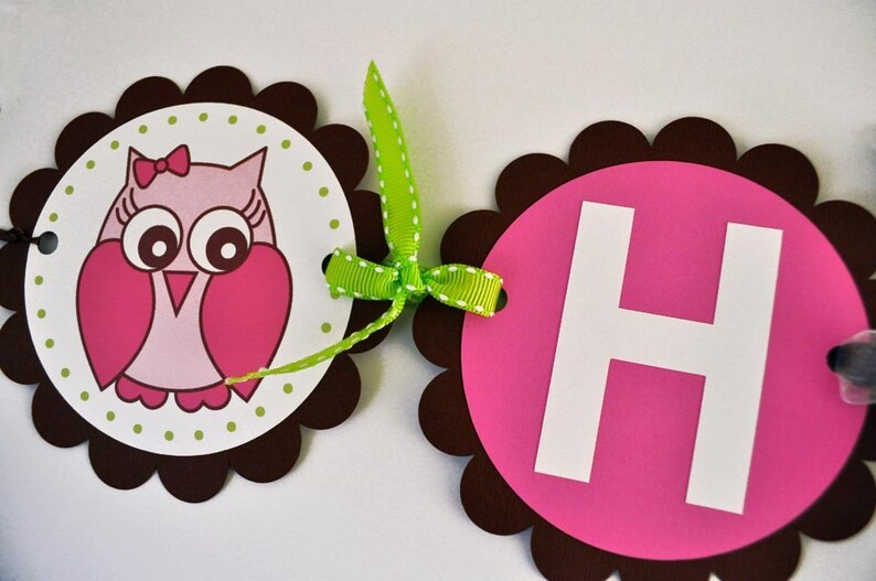 Girl Owl Theme Girls Birthday Party Decorations Girls 1st Birthday Party Door Sign Woodland Party