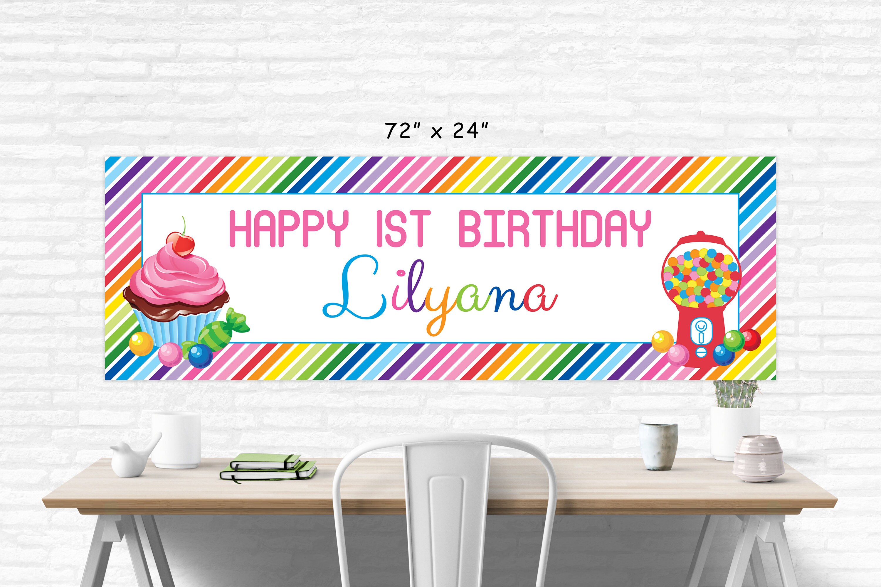 Birthday Banner Sweet Shoppe