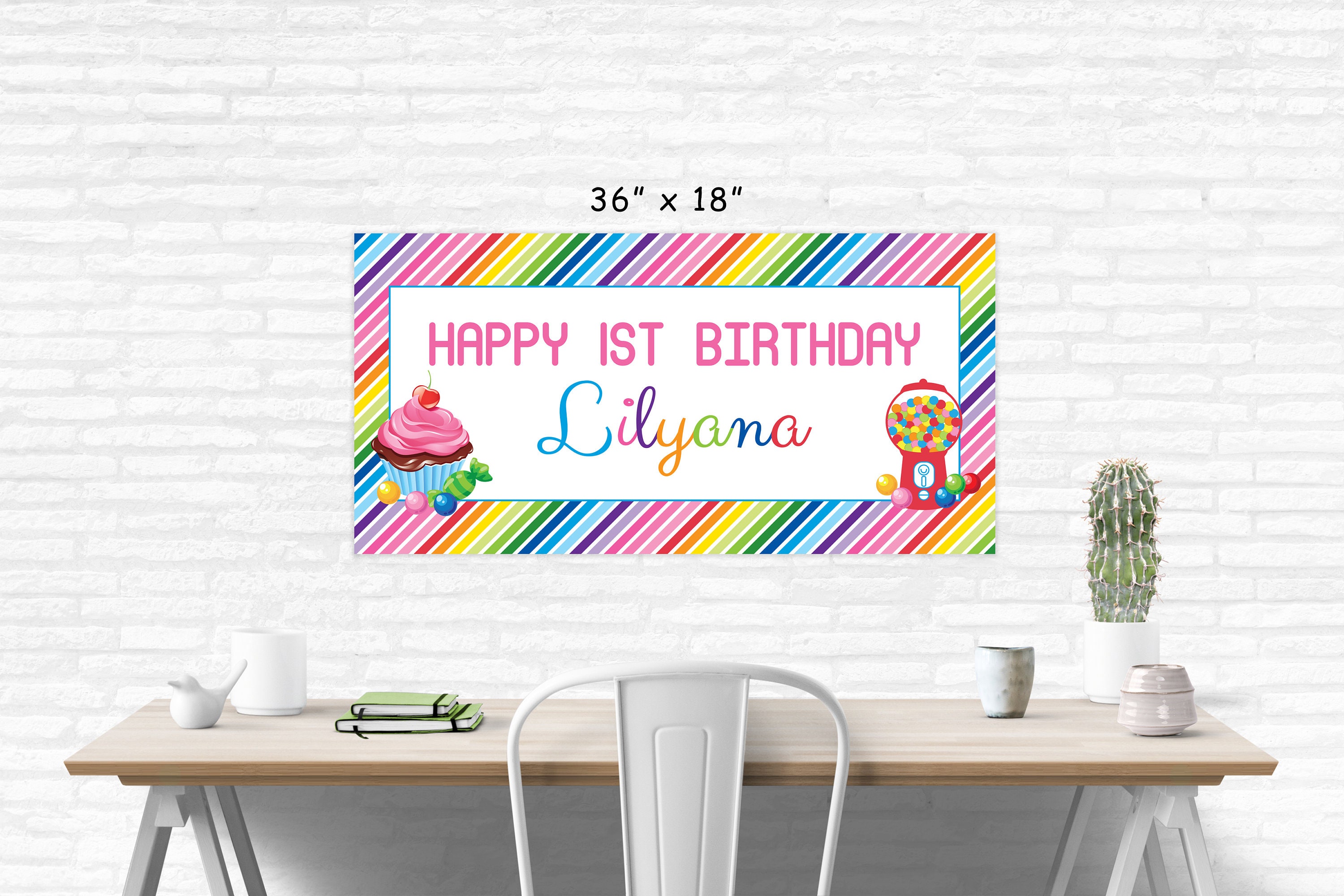 Birthday Banner Sweet Shoppe
