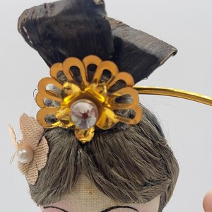 Vintage Taiwan Detailed Ornate Souvenir Doll 10 Inches Tall image 4
