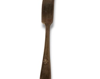 1937 WM Rogers Memory/Hiawatha Pattern Silver Plated Master Butter Knife