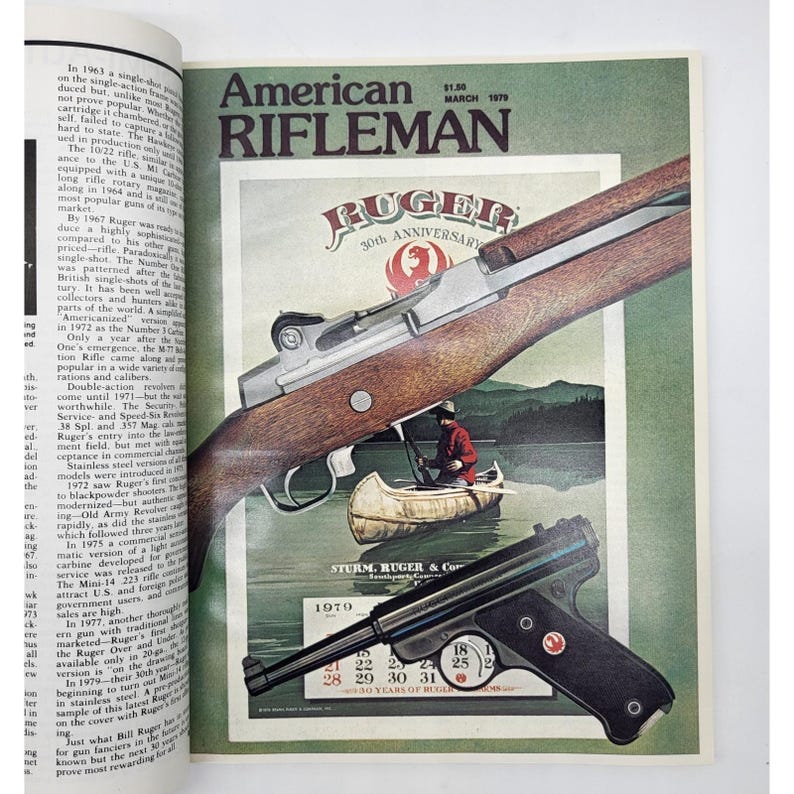 1990 NRA History Of Ruger Firearms Paperback Book image 4