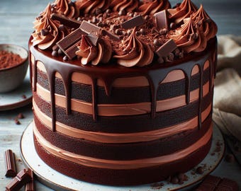 BEST RECIPE For Triple Chocolate Fudge Cake