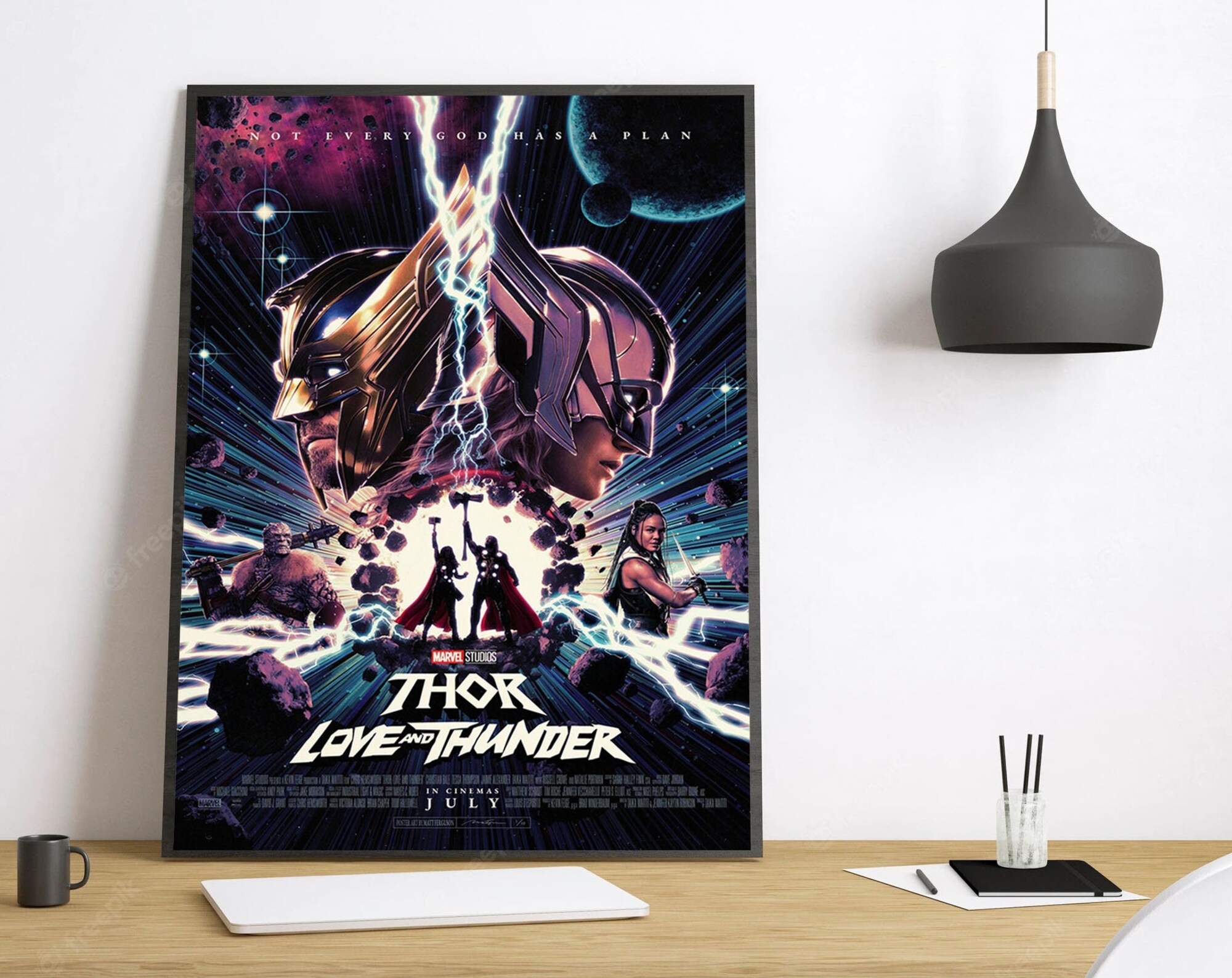 Thor Love And Thunder Poster, Thor 4 Poster