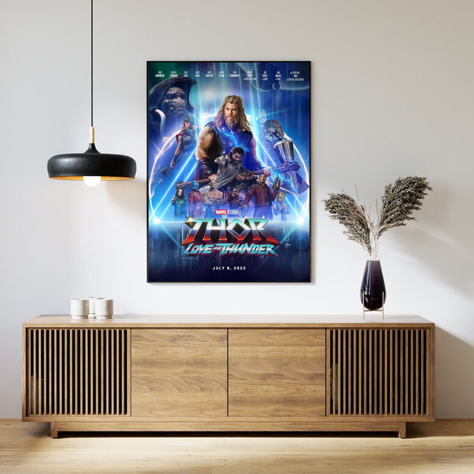 Thor Love And Thunder Poster, Thor 4 Poster