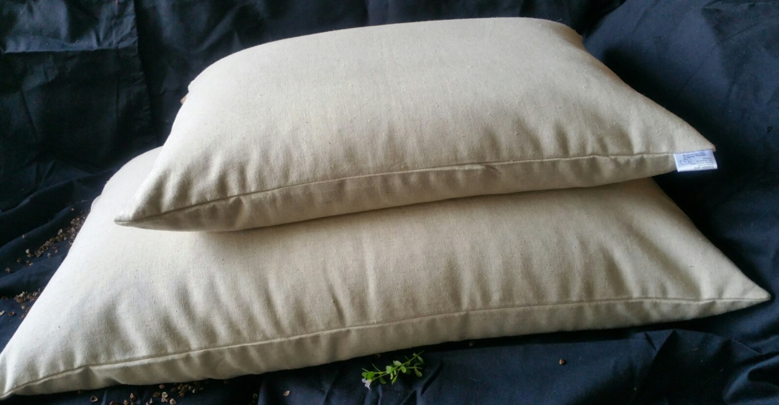 STANDARD Buckwheat Hull Eco Organic HEMP Covered Pillow 71cm X Etsy Australia
