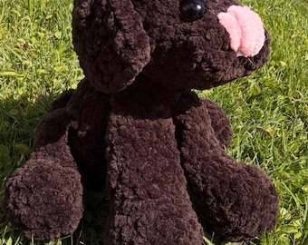 crochet pattern/ Hershey the lab