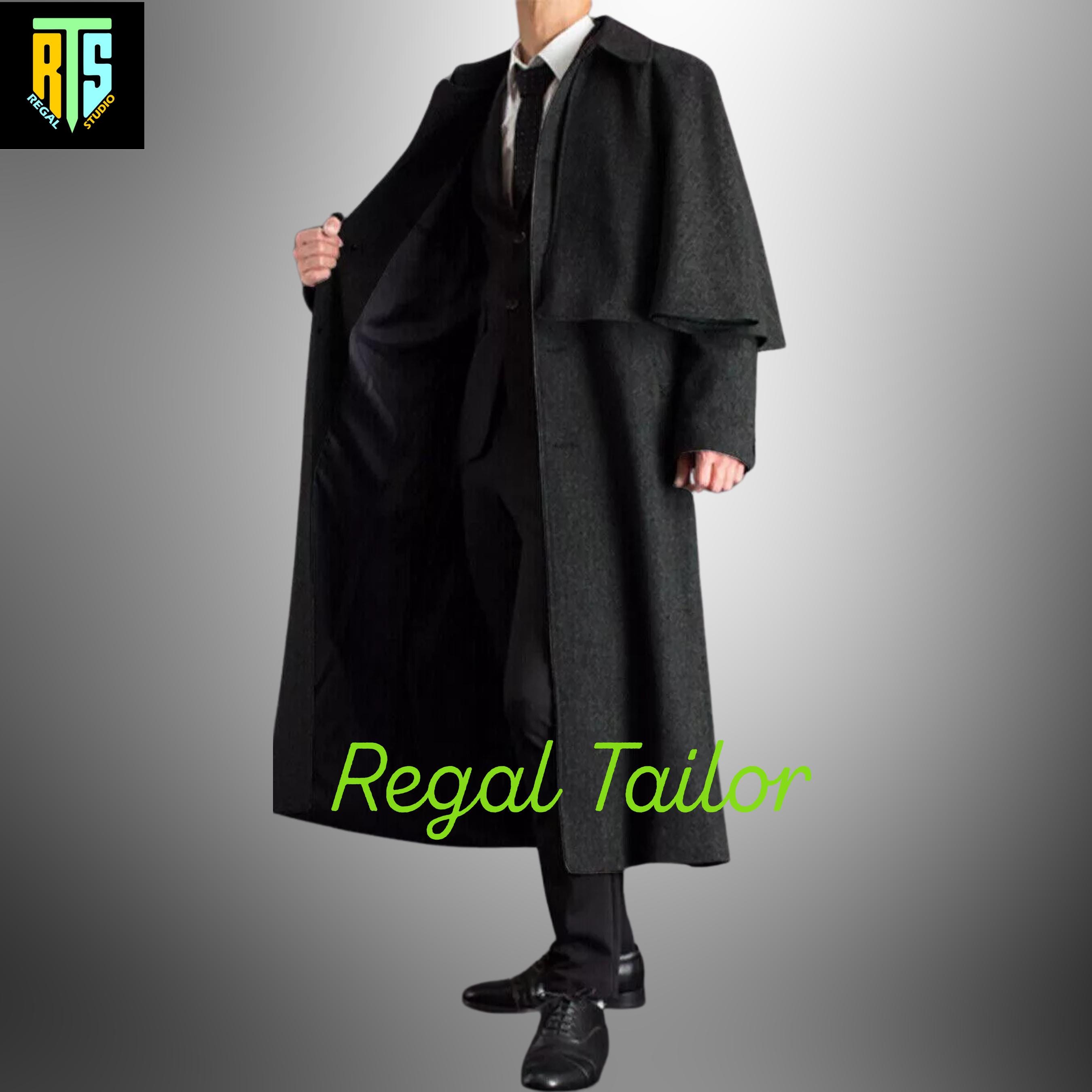 Inverness Overcoat - Etsy