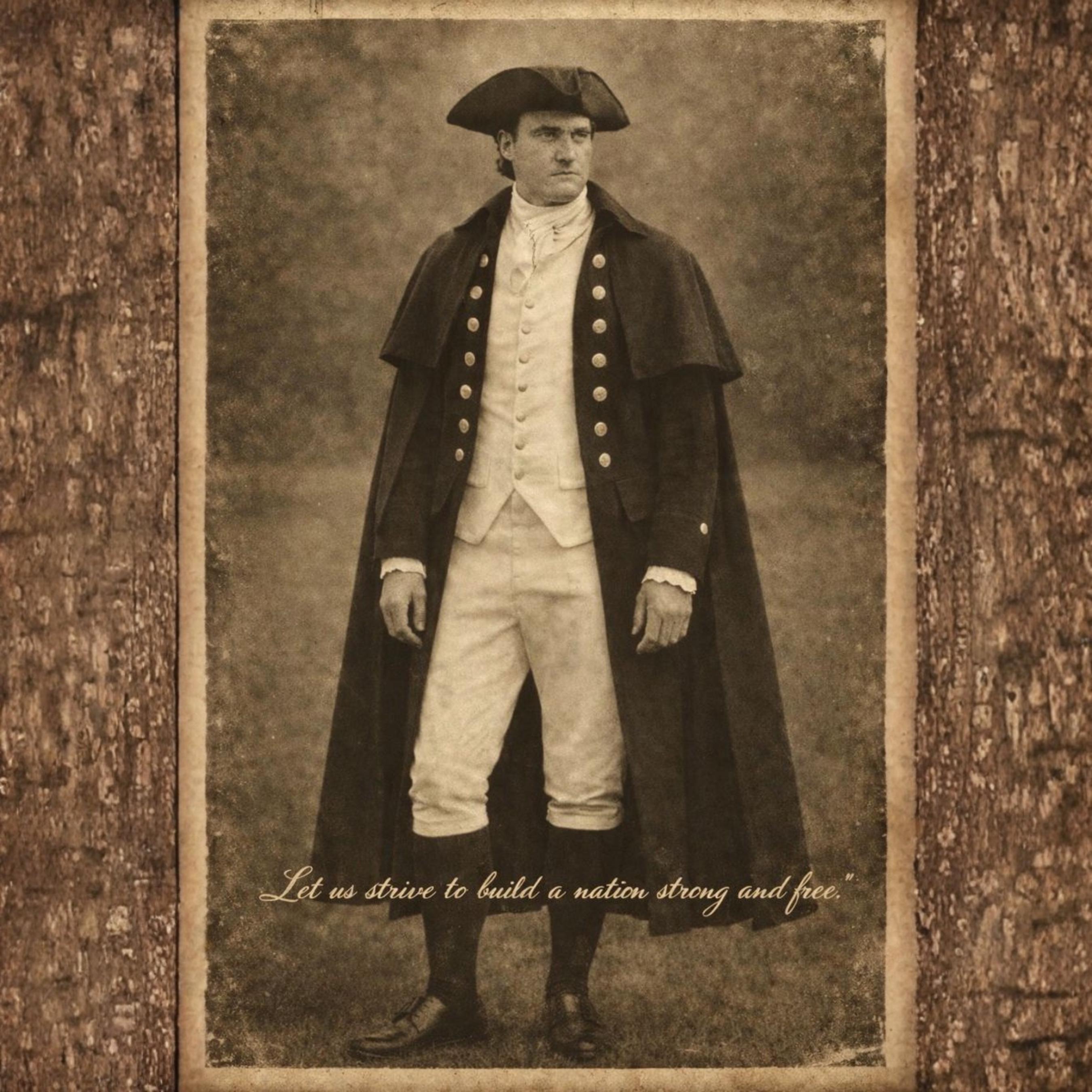 Men’s Regency Navy Cloak Costume | 18th Century Colonial Gentleman ...