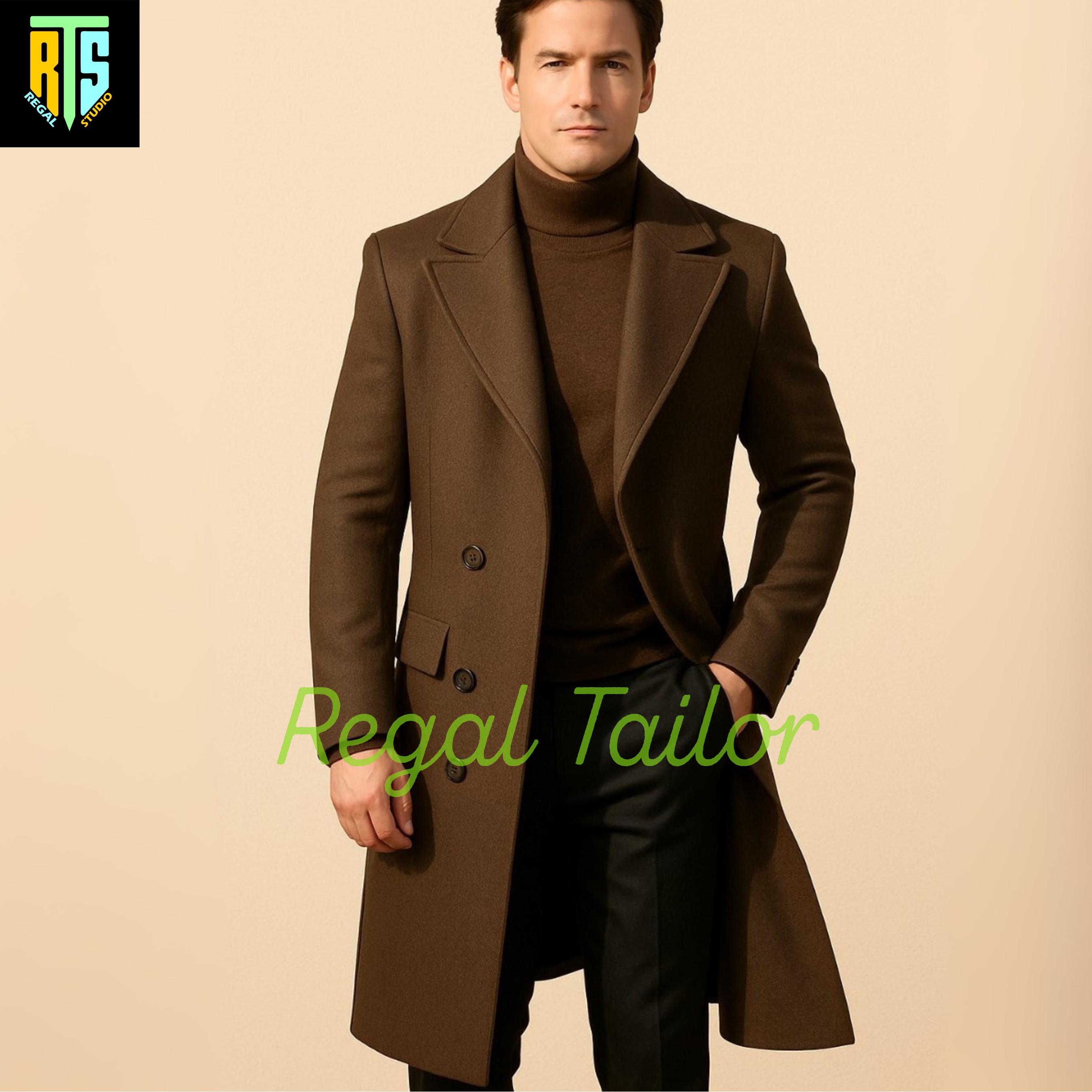 Wide Lapel Overcoat - Etsy