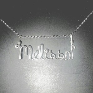 Personalized name necklace