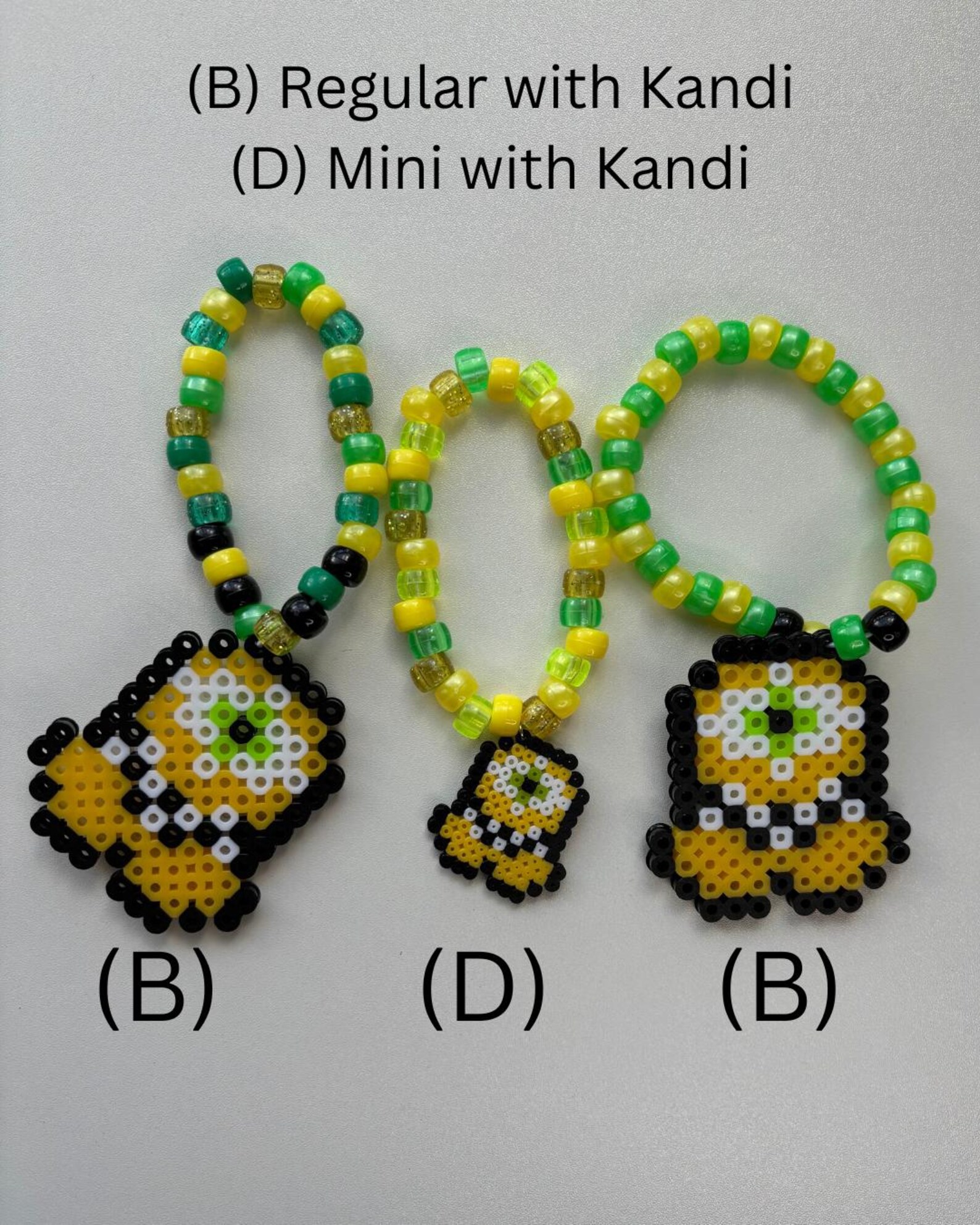 Subtronics Inspired Perler Beads and Kandi Bracelet - Etsy