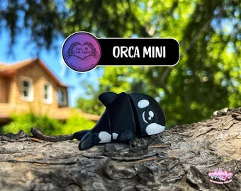 Mini Articulated Orca – 3D Printed Ocean Friend