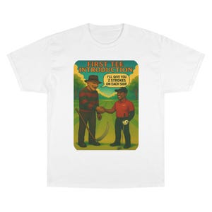 Vintage Golf Introduction T-Shirt, Retro Golfer Art Tee, Perfect Golf Gift, Golfing Apparel, Men&#39;s T-Shirt