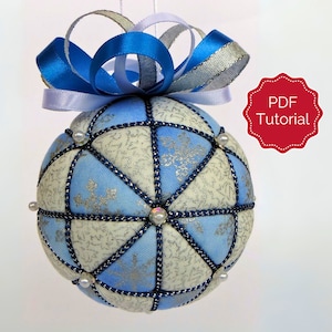 Christmas Ornament Tutorial - Pattern - Instructions - DIY - No Sew - Windmills