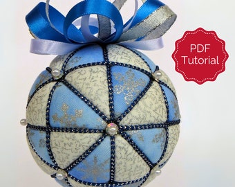 Christmas Ornament Tutorial - Pattern - Instructions - DIY - No Sew - Windmills