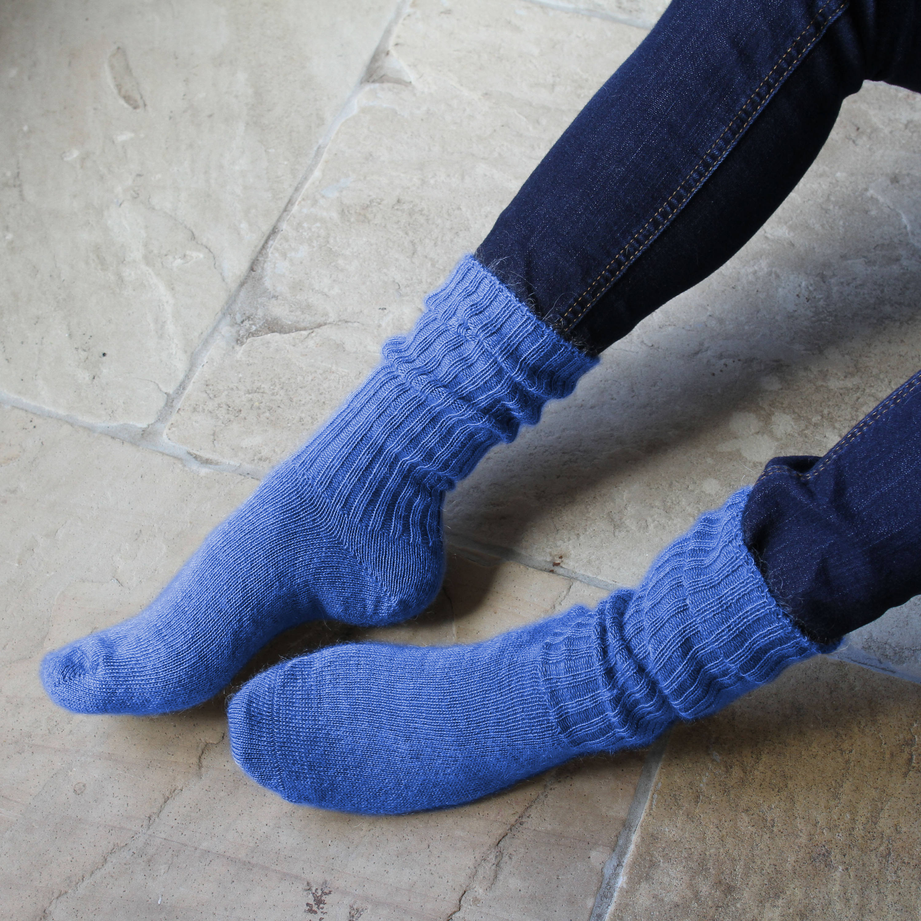 Mohair Socks made without any Elastic Etsy