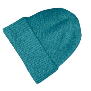 Beanie Hat, Hand Made using our own 100% natural home grown English Mohair. image 10