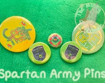 Spartan Army Pins - RLS Collab