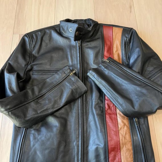 Handmade Cyclops Leather Jacket: X-men Scott Summers Inspired