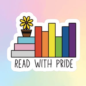 Read with Pride Sticker