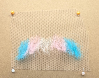 Professional Quality Lace Moustache Hairpiece