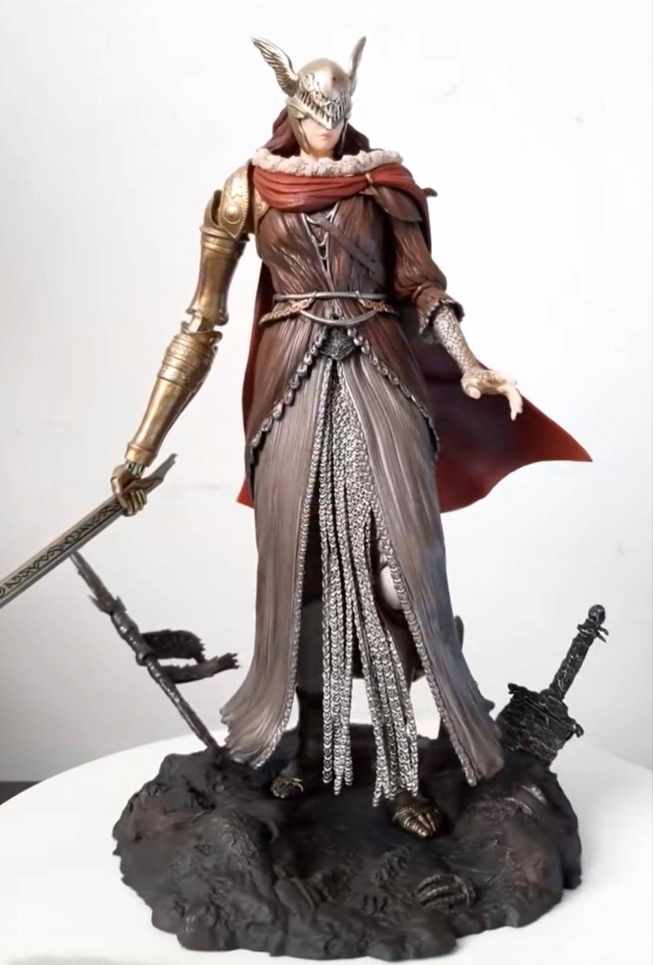 Malenia Blade of Miquella Figure Elden Ring 24cm PVC Collectible Statue.
