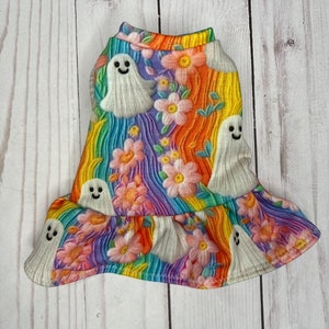 Micro Teacup Hunde-Tankkleid RainbowGhost Knit