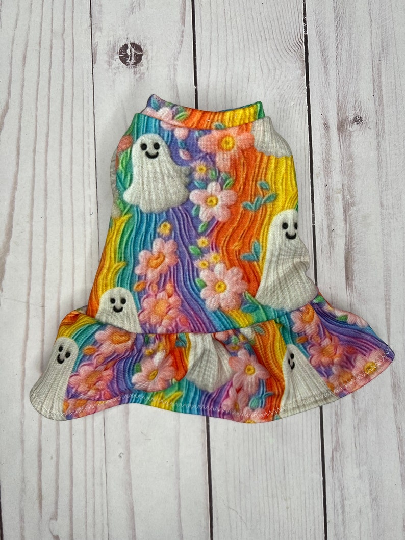 Micro Teacup Hunde-Tankkleid RainbowGhost Knit