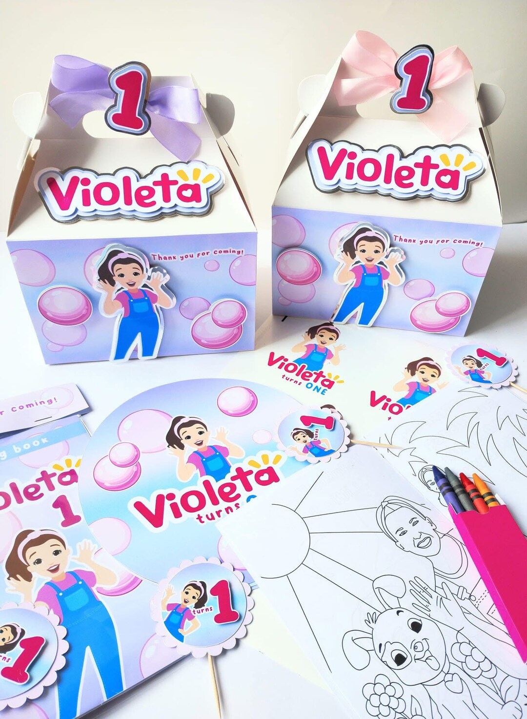 Ms. Rachel Birthday Party Design - Etsy UK