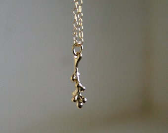 Twing necklace in gold