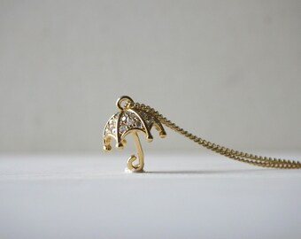 Umbrella necklace