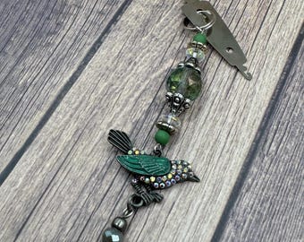 Needle Threader - Iridescent Bird